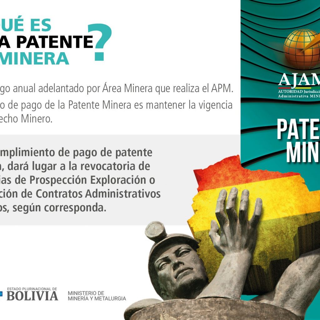 El pago de la Patente Minera